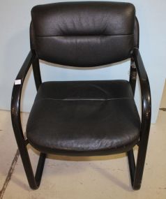 Metal and Leather Arm Chair 23