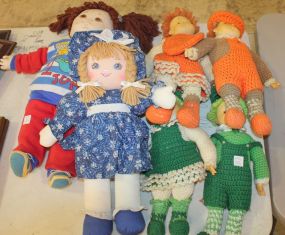 4 Cloth Dolls 15