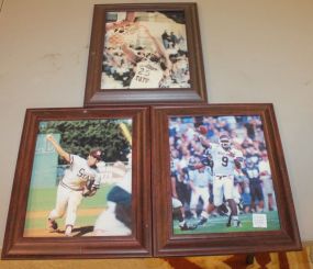 Three Pictures of Mississippi State Ball Players 10