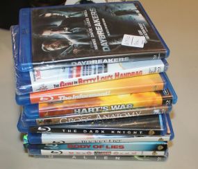 10 DVD Movies Day breakers, Harts War, The Dark Knight