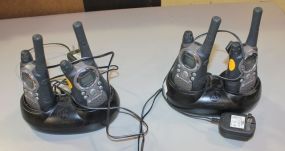 Two Sets of Walkie Talkies with chargers