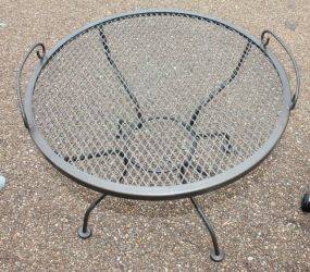 Wrought Iron Patio Table matches #720, 25