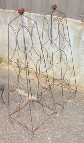 Pair of Wrought Iron Topiaries 50