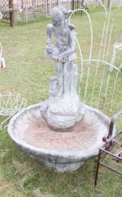 3 pc Concrete Fountain 49