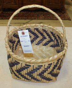 Choctaw Basket with handle, 12