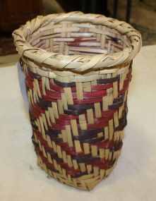 Choctaw Basket double flower holder, 10