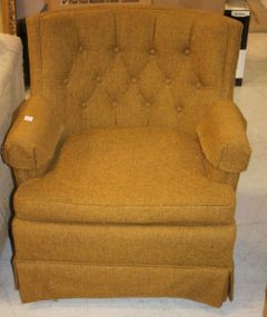 Vintage Tweed Upholstered Chair 30
