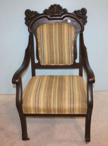 Mahogany Empire Arm Chair matches #801 and 802, 43