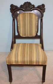 Mahogany Empire Side Chair 42