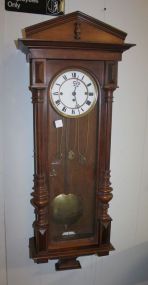 Mahogany Wall Hanging Clock weights, 42