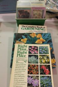 Group of Books and Card Catalog on Gardening Description