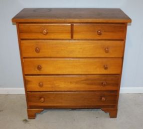 Six Drawer Chest of Drawers Description