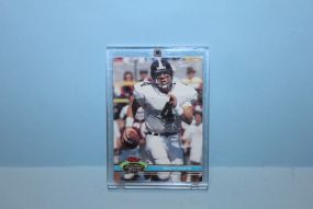 Football Player Card, Brett Farve Description