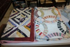 Two Hand Made Quilts Description