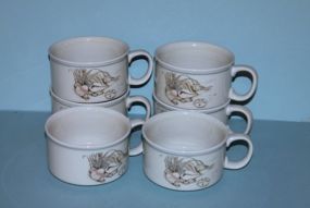 Seven Otagiri Japan Mugs Description