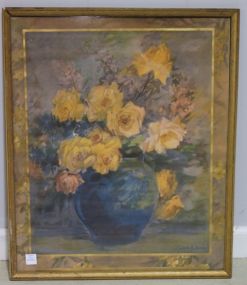 Floral Print signed Jacobs Description