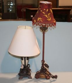 Two Decorative Lamps Description