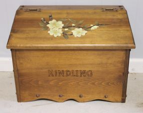 Wooden Kindling Box Description