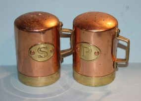 Brass Salt and Pepper Description