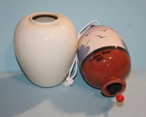 MG Pottery Vase and 