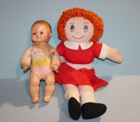 Two Vintage Dolls Description