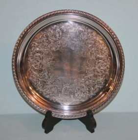 WM Rogers Silverplate Tray Description