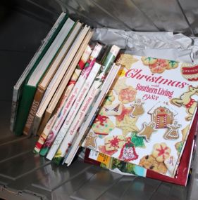 Group of Christmas Cooking Books Description