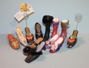 Collection of Miniature Shoes Description