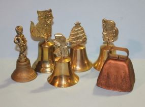 Six Brass Bells Description