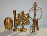 Group of Brass Items Description