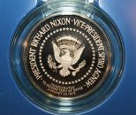 Richard Nixon Commemorative Inauguration Coin, Bronze Description