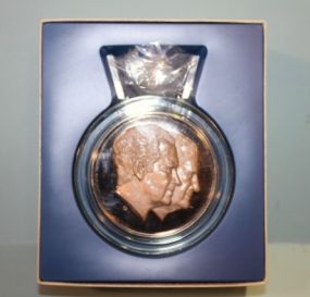 Richard Nixon Commemorative Inauguration Coin, Bronze Description