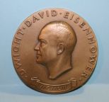 Dwight David Eisenhower Commemorative Inaugural Coin Description