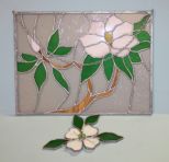 Stained Glass of Magnolias Description
