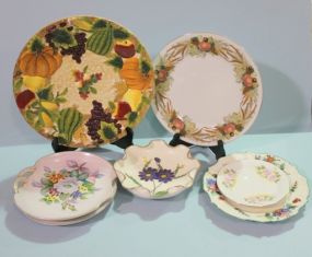 Seven Decorative Plates Description