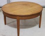 Pine Round Coffee Table Description