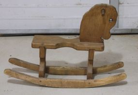 Wooden Rocking Horse Description