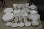 Collection of Milk Glass Description