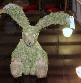 California Floral and Home Rabbit, handmade Description