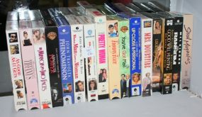 Group of VHS Tapes Description