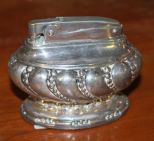 Ronson Crown Silver Plate Table Lighter Description