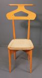 Wooden Side Chair with Woven Twine Seat Description