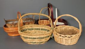 Group of Seven Baskets Description