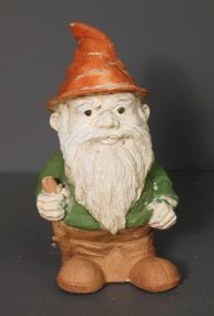 Decorative Garden Gnome Figurine Description