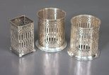 Three International Silver Company Pieces Description