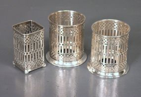 Three International Silver Company Pieces Description