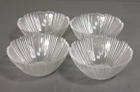Four Glass Bowls Description