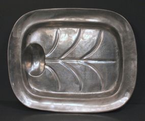 Large Rectangular Pewter 