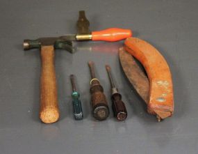 Group of Six Hand Tools Description
