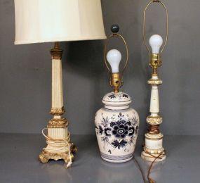 Three Decorative Lamps Description